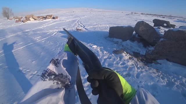 Охота на зайца.Только выстрелы. Сезон 2024-2025.