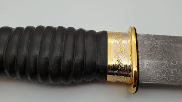JARS-Messer aus Russland Zlatoust Bulat-Stahl Holz Messerscheide verchromt und vergoldet смотреть онлайн
