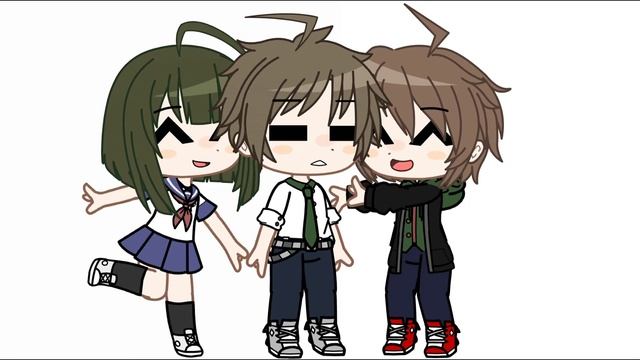 |siblings|ft.komaru,Makoto and hajime|gacha club смотреть онлайн