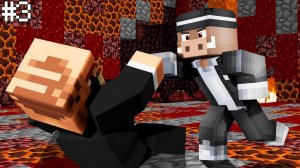 😰 ПЕРЕВОРОТ НА НИЖНЕМ ЭТАЖЕ СГУЩЕННОГО ЗАВОДА в Майнкрафт! Кабан и Добрый! №3 (360p)