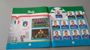 PANINI EURO 2020 FULL UK (PREVIEW) STICKER ALBUM
