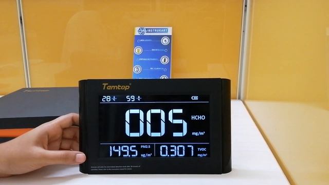 Temtop M1000 Air Quality Detector | IAQ Monitor| Instrukart