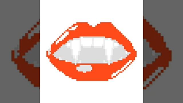 Рот с зубами вампира!!! смотреть онлайн