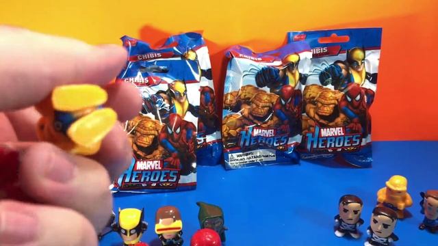 Marvel Chibis Blind Bag Opening Surprise смотреть онлайн