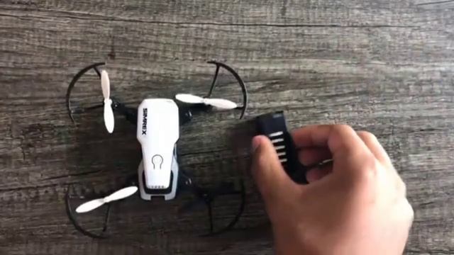 Mini Drone Simrex 300c RC Quadcopter foldable attitude hold смотреть онлайн