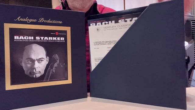 Janos Starker / Analogue Productions/ Bach: Suites for Unaccompanied Cello Complete/ Unboxing смотреть онлайн