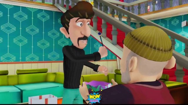 Scary Teacher 3D Vs Scary Robber Home Clash All Piranha Levels Pranks смотреть онлайн