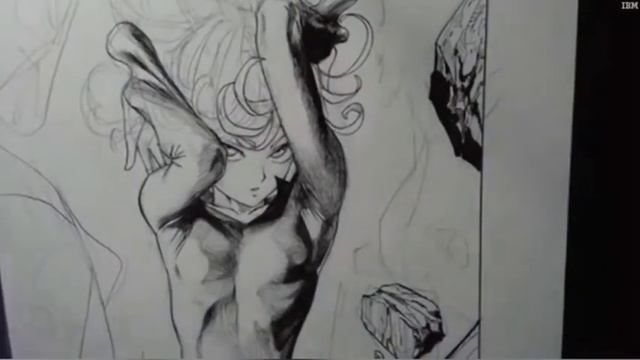 Yusuke Murata Drawing Tatsumaki