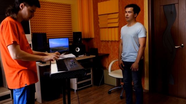 Фрагменты занятия с учеником.