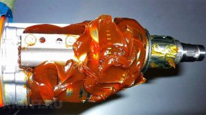 Как НЕ НАДО смазывать механизм перфоратора!