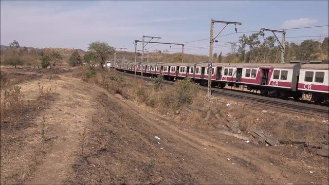 Smooth & Swift Acceleration By Very Attractive 12 Car Bombardier EMU From Scenic Oombermalli !!!!!! смотреть онлайн