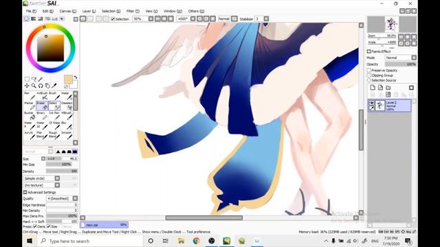【SAI】Can I Still Remeber How to Use Sai? [Speedpaint] смотреть онлайн