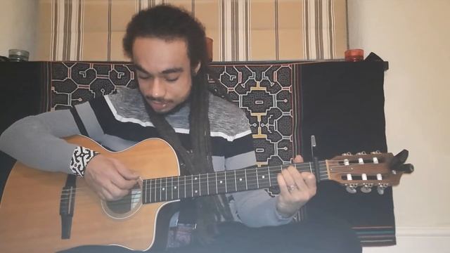 Tzen Tze Re Rei guitar tutorial смотреть онлайн