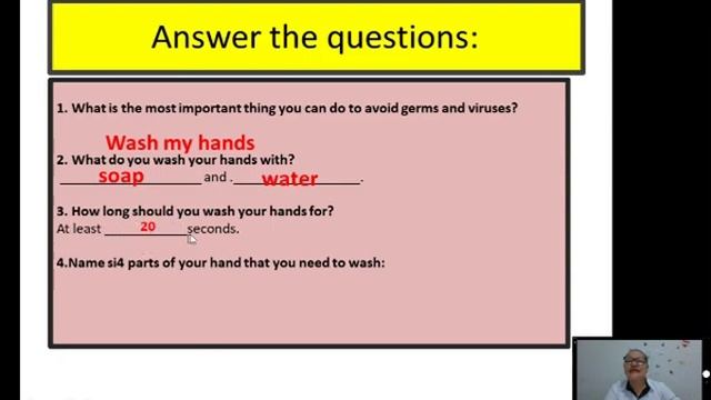 Lesson : Good habits to help stop the virus. смотреть онлайн