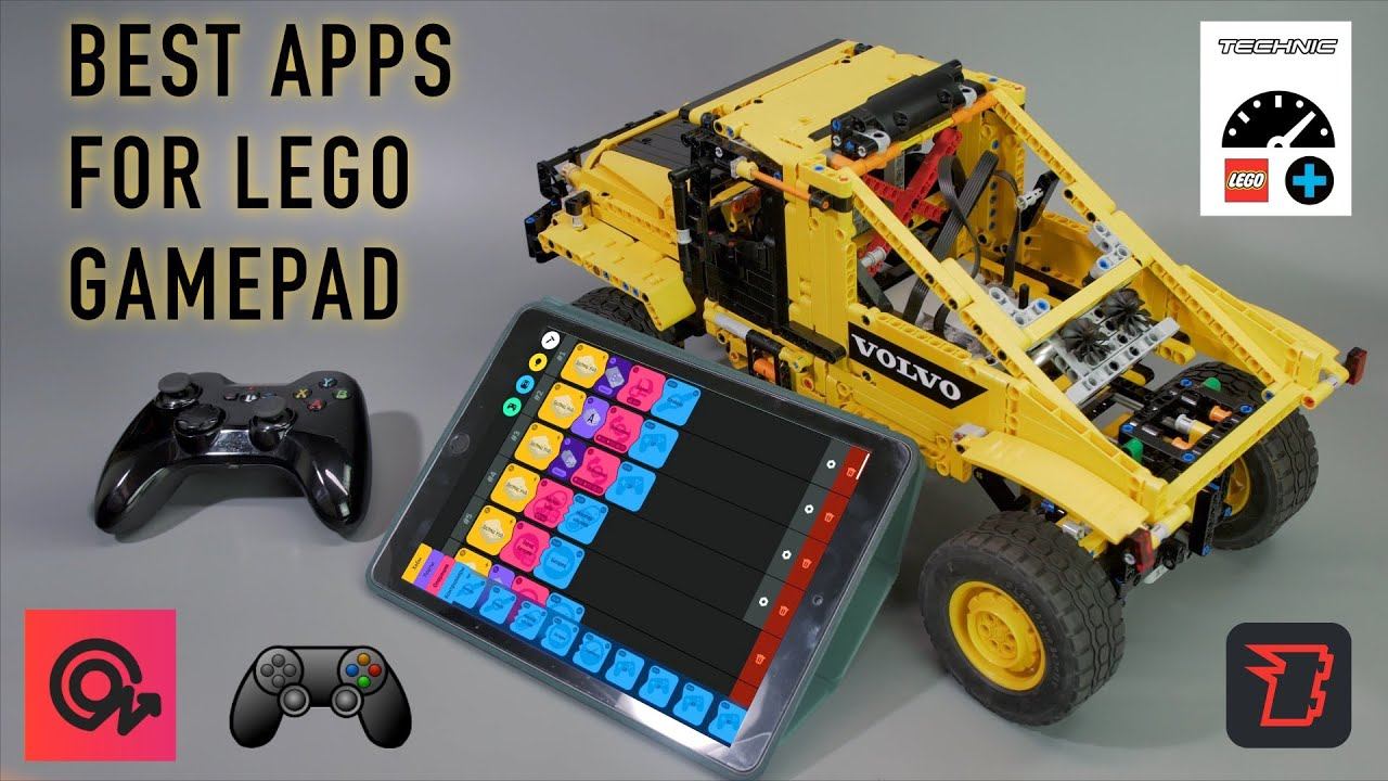 Новые приложения для LEGO Technic. Настройка Controlz и Brickcontroller2. Gamepad, Buwizz, Control+ смотреть онлайн