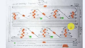 Узор поворотным вязанием. Схема.Вяжем с Людмилой Тен #lusiten