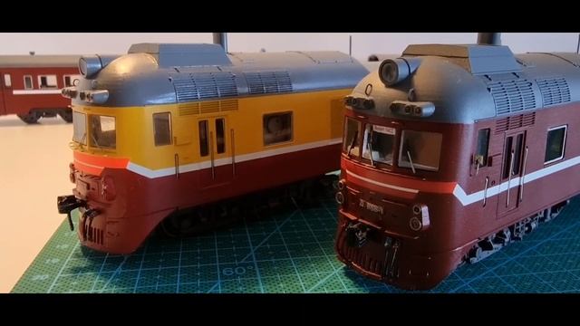 Модель дизель-поезда Д1 555, "Выбор пасс". D1 Ganz-MAVAG смотреть онлайн