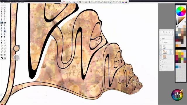 Головастики в SketchBook Pro 2015 смотреть онлайн