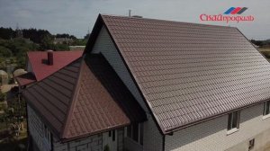 Металлочерепица «Вилейская волна» от компании «Скайпрофиль»
