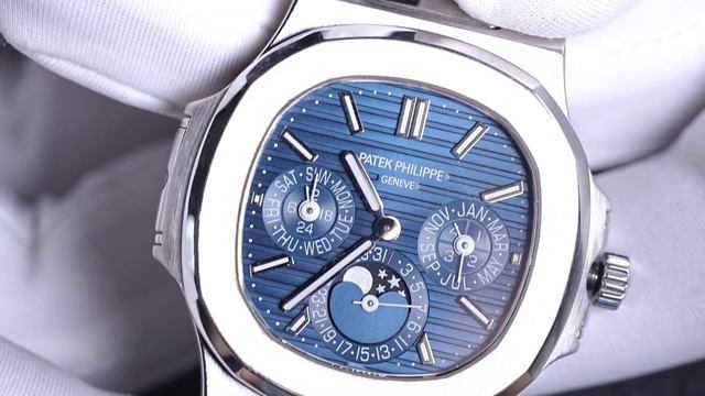 Patek Philippe Nautilus Perpetual Calendar 5740/1G-001 Patek Philippe Watch Review смотреть онлайн