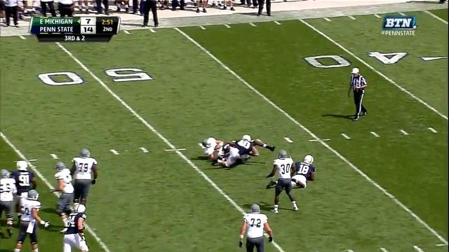 2013 Eastern Michigan at Penn State Football Highlights смотреть онлайн