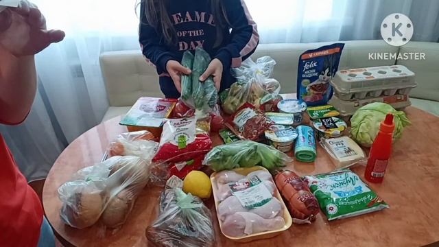 Сходила за продуктами,сколько потратила? смотреть онлайн