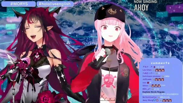 【Mori Calliope & IRyS / Holo EN】Ahoy!! Warera Houshou Kaizoku-dan☆ Ahoy!! 我ら宝鐘海賊団☆