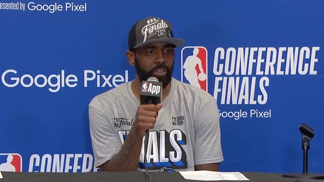Kyrie Irving on Facing Celtics in NBA Finals | Mavericks Postgame Interview смотреть онлайн