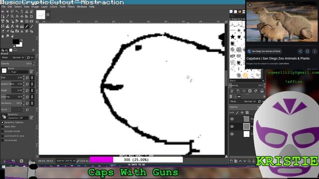 Kristie | Art Stream!: Charlie the Capybara смотреть онлайн