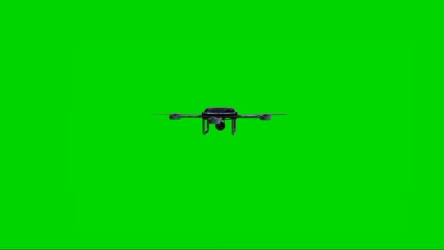 Drone Green Screen.Drone Camera Green Screen . Drone Helicopter.Drone.(No Copyright)