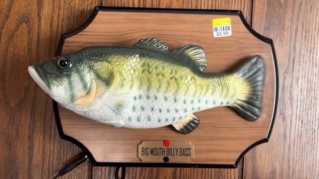 Big Mouth Billy Bass! (Goodwill find) смотреть онлайн