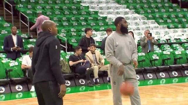 VIDEO | Mavs Kyrie Irving practices before Game 1 of 2024 NBA Finals смотреть онлайн
