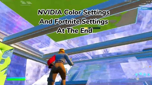 BEST NVIDIA COLOR SETTINGS FOR FORTNITE смотреть онлайн
