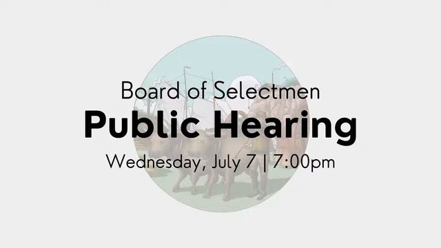 Public Hearing and Special Meeting | Board of Selectmen | Portland, CT | 6/23/2021 смотреть онлайн
