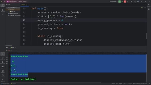 Let's code a HANGMAN GAME in Python! 🕺 смотреть онлайн