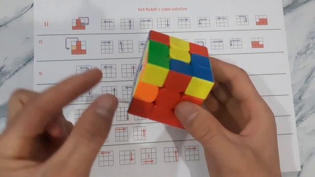 How to solve the 3x3 Rubik's cube Tutorial смотреть онлайн