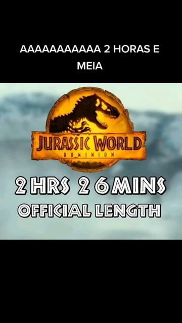 Jurassic World Dominion length confirmed. смотреть онлайн