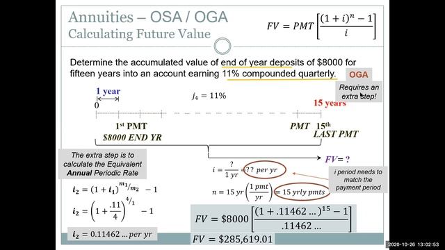 2 - MATH10078 OSA and OGA Annuities смотреть онлайн