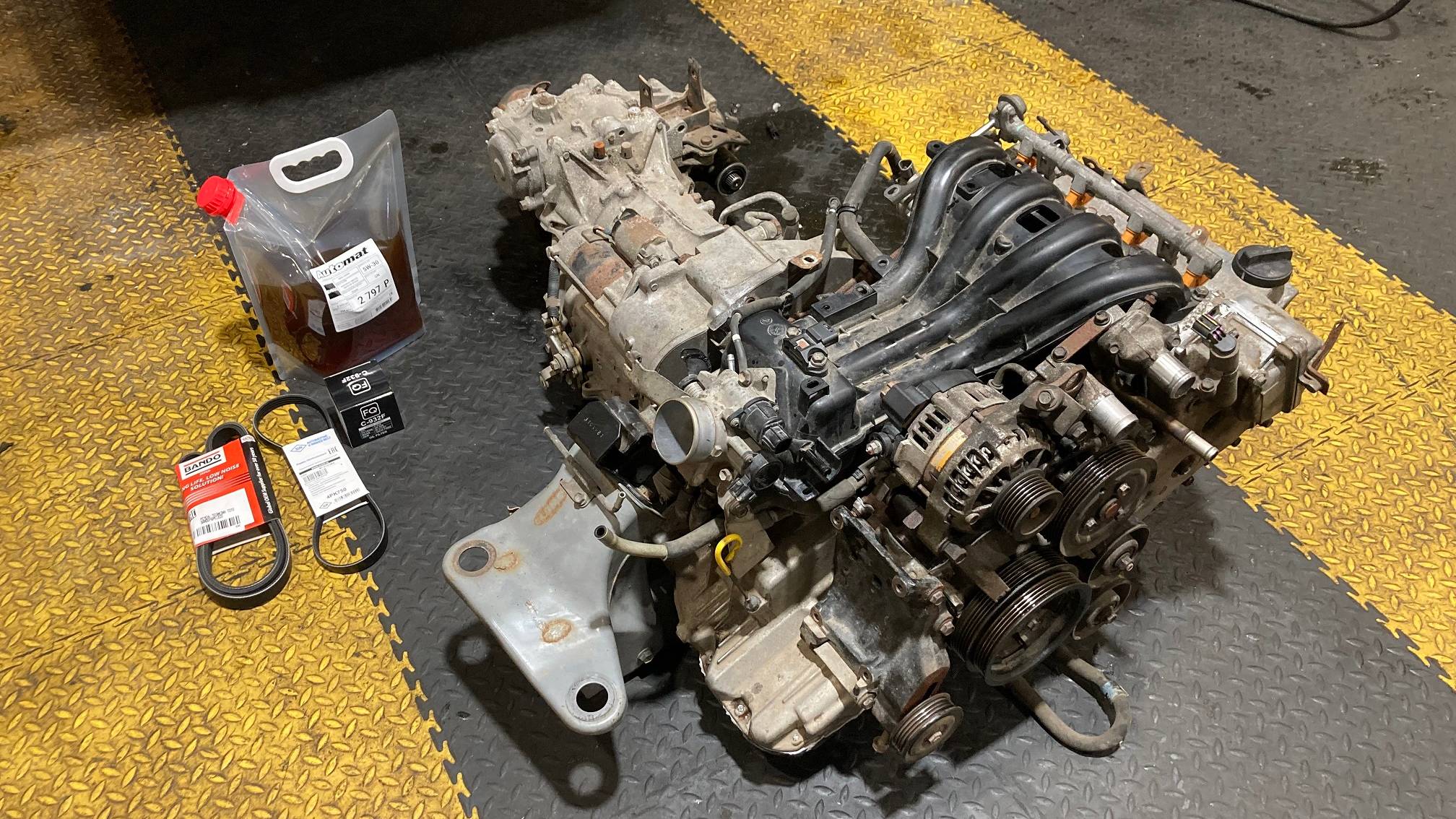 Замена поршней 3SZ без расточки! смотреть онлайн