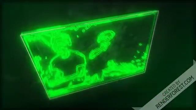 Glowing Neon Logo Reveal смотреть онлайн