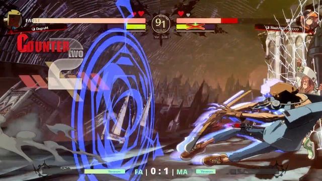 GGST ▰ Slash (May) vs DegruM (Faust). High Level Gameplay смотреть онлайн