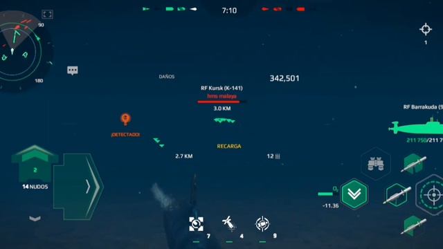 morden warships RF Barrakuda (945) смотреть онлайн