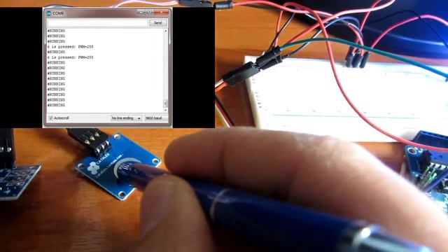 TTP223 & TTP224 Arduino Test смотреть онлайн