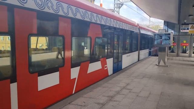 Отправление ЭГЭ2Тв-009 "Иволга-3.0" со станции Митьково (Линия D3). 3 августа 2024г. смотреть онлайн