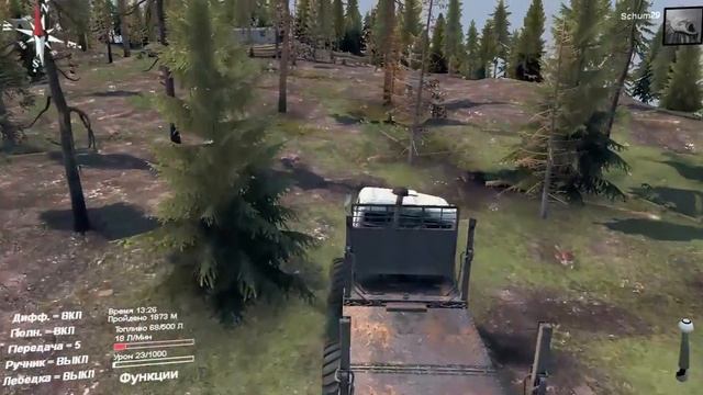 Spintires™ Карта «Таёжный хутор» смотреть онлайн