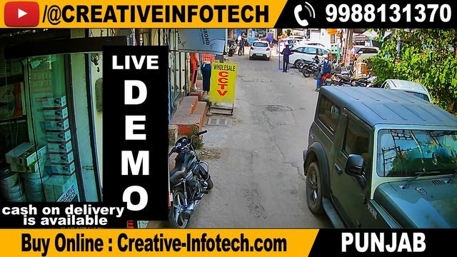 BUY 📞9988131370 | 2 ip camera set 4mp night color IVISION | Creative Infotech Ludhiana смотреть онлайн