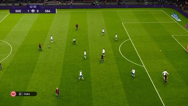 PES 2021 - Eintracht Frankfurt vs Schalke 04 - PS4 GAMEPLAY смотреть онлайн