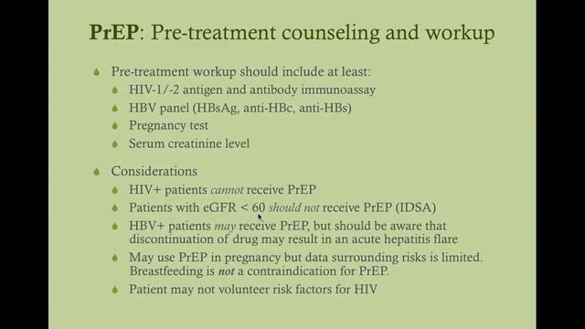 HIV Pre-Exposure Prophylaxis (PrEP) - CRASH! Medical Review Series смотреть онлайн