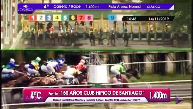(CHC) BOBI WON KENOBI | Cl. "150 Años Club Hípico de Santiago" • 1.400 mts. | 14/11/2019 смотреть онлайн