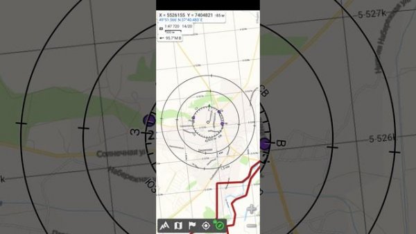 Передача нескольких координат в АльпинКвест AlpineQuest